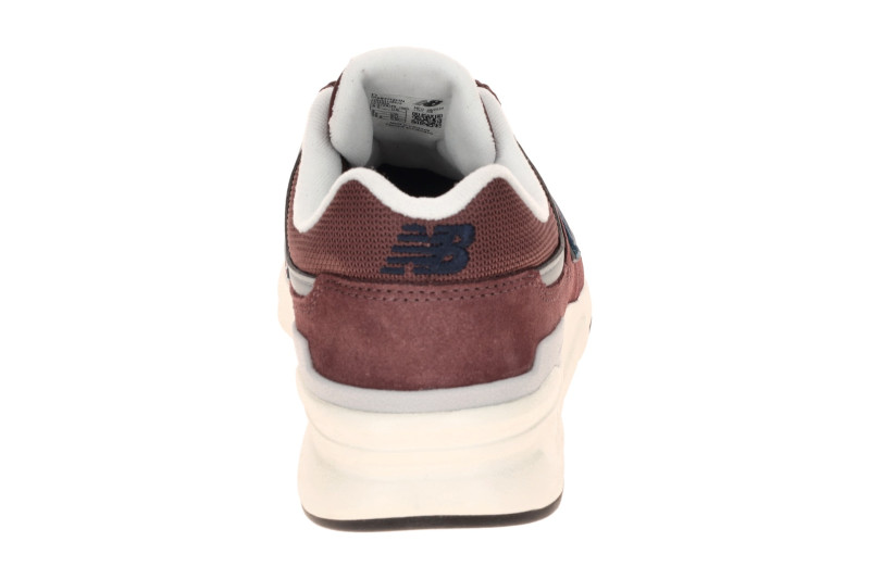 New Balance 997H Schuhe Sneakers rot cherry Velour