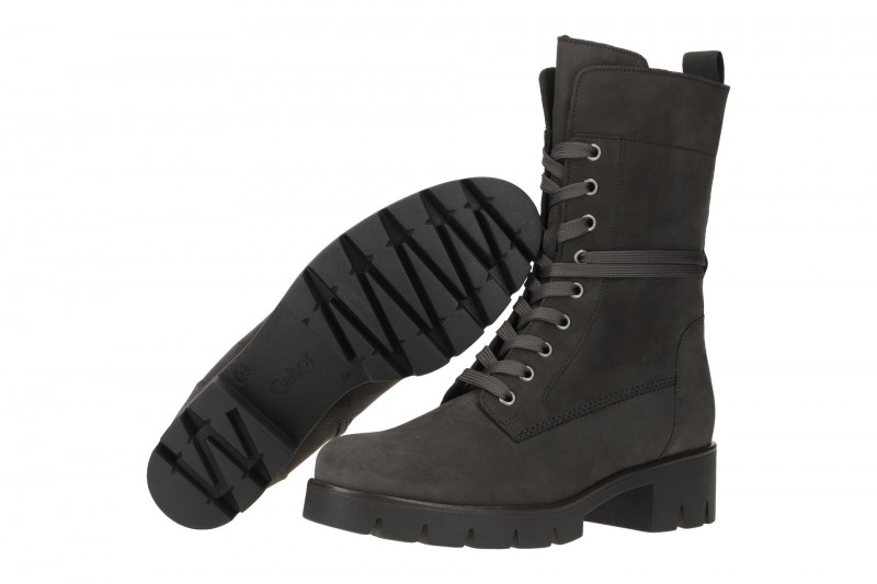 Gabor Fashion Stiefelette Lace Up Boots dunkelgrau 31.712.18