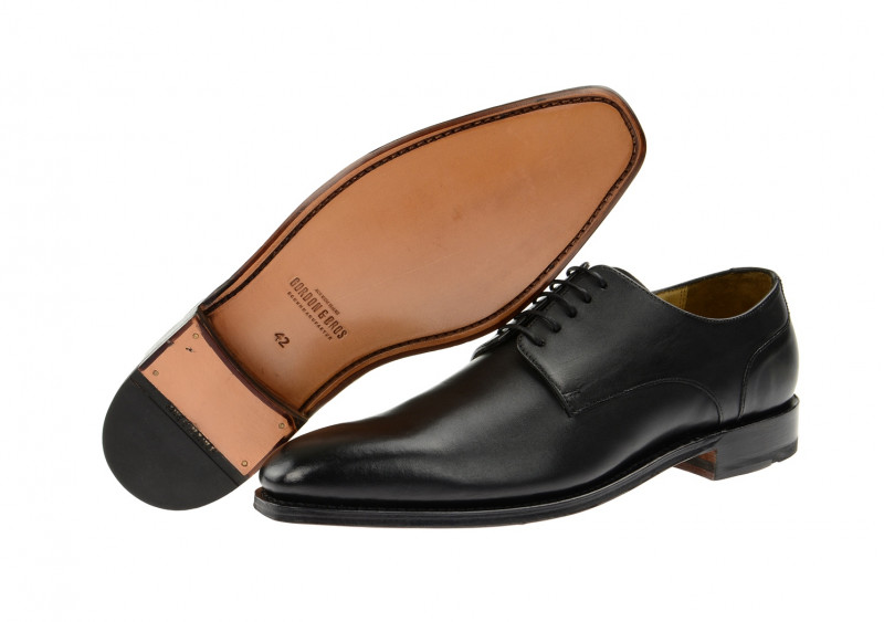 Gordon & Bros Milan Schuhe schwarz Rahmengenäht 4374-C