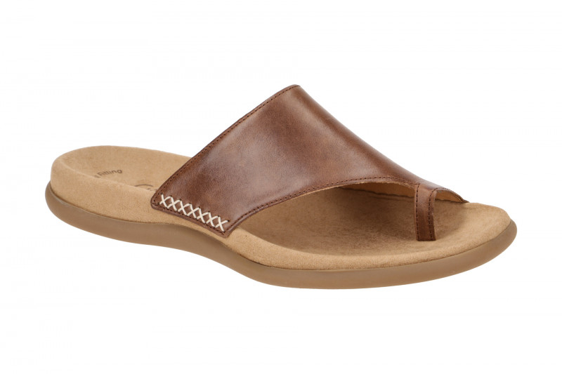 Gabor Pantolette braun Zehentrenner 03.700.24