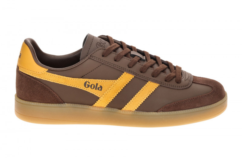Gola Viper Schuhe Sneakers braun gelb Herren CMB744