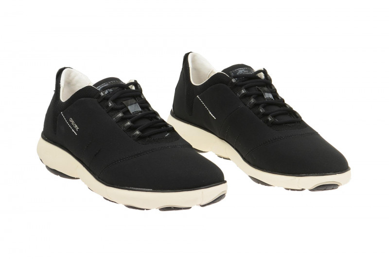 Geox Nebula Damen Schnür- Schuhe schwarz D621EA
