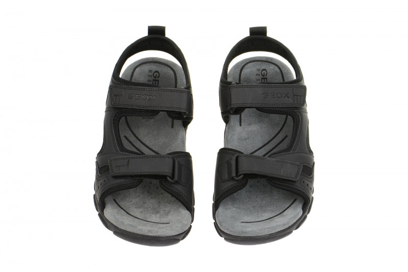 Geox Respira S.Strada Herren Sandale schwarz