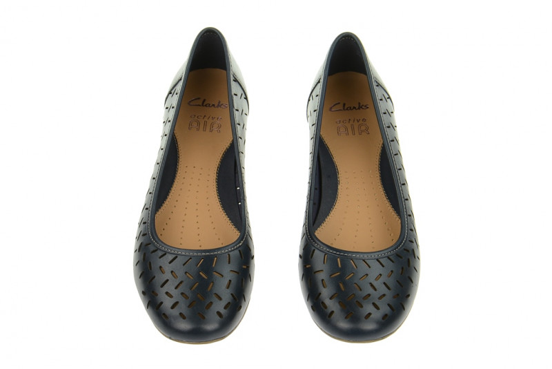 Clarks Henderson Silk blau navy 20357683 4