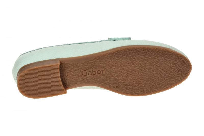 Gabor Comfort Slipper Loafer grün 42.432.53