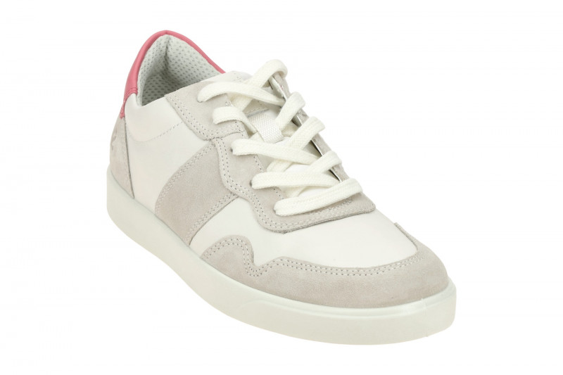 ecco Street Lite Schuhe Sneaker weiß Nubuck 212873