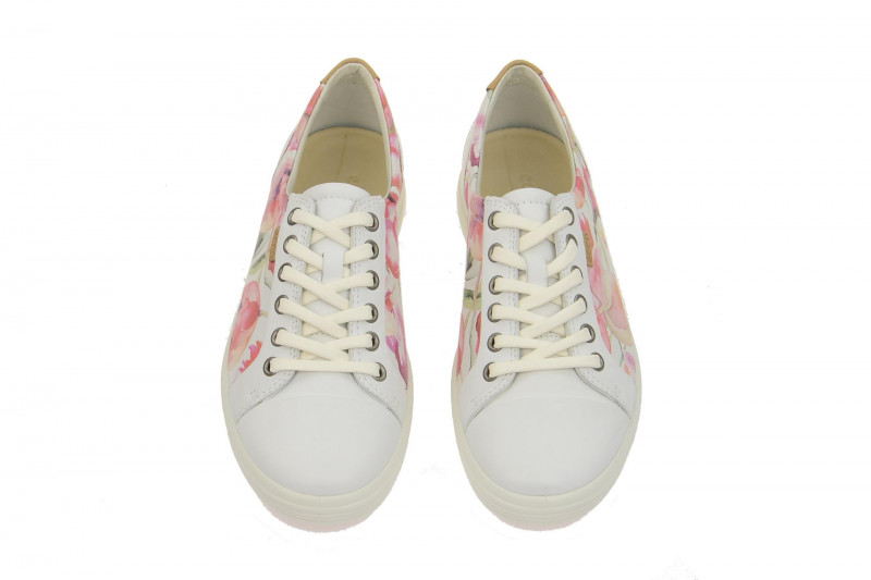 Ecco Soft 7 Schuhe weiß Floral Print 43000359768