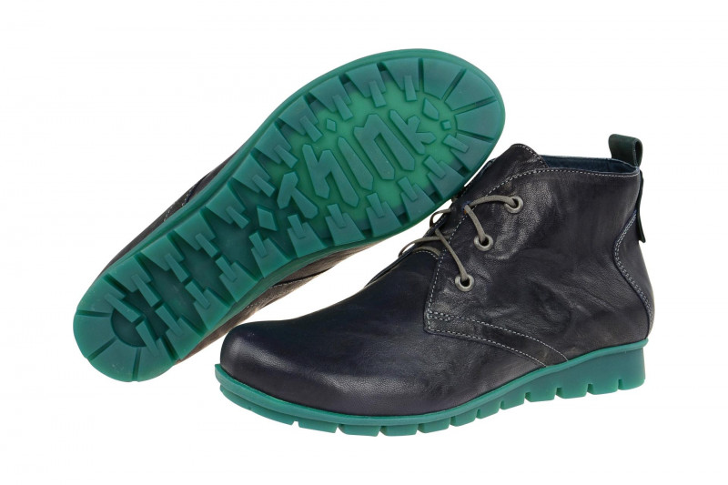 Think Menscha Schuhe dunkel-blau grün