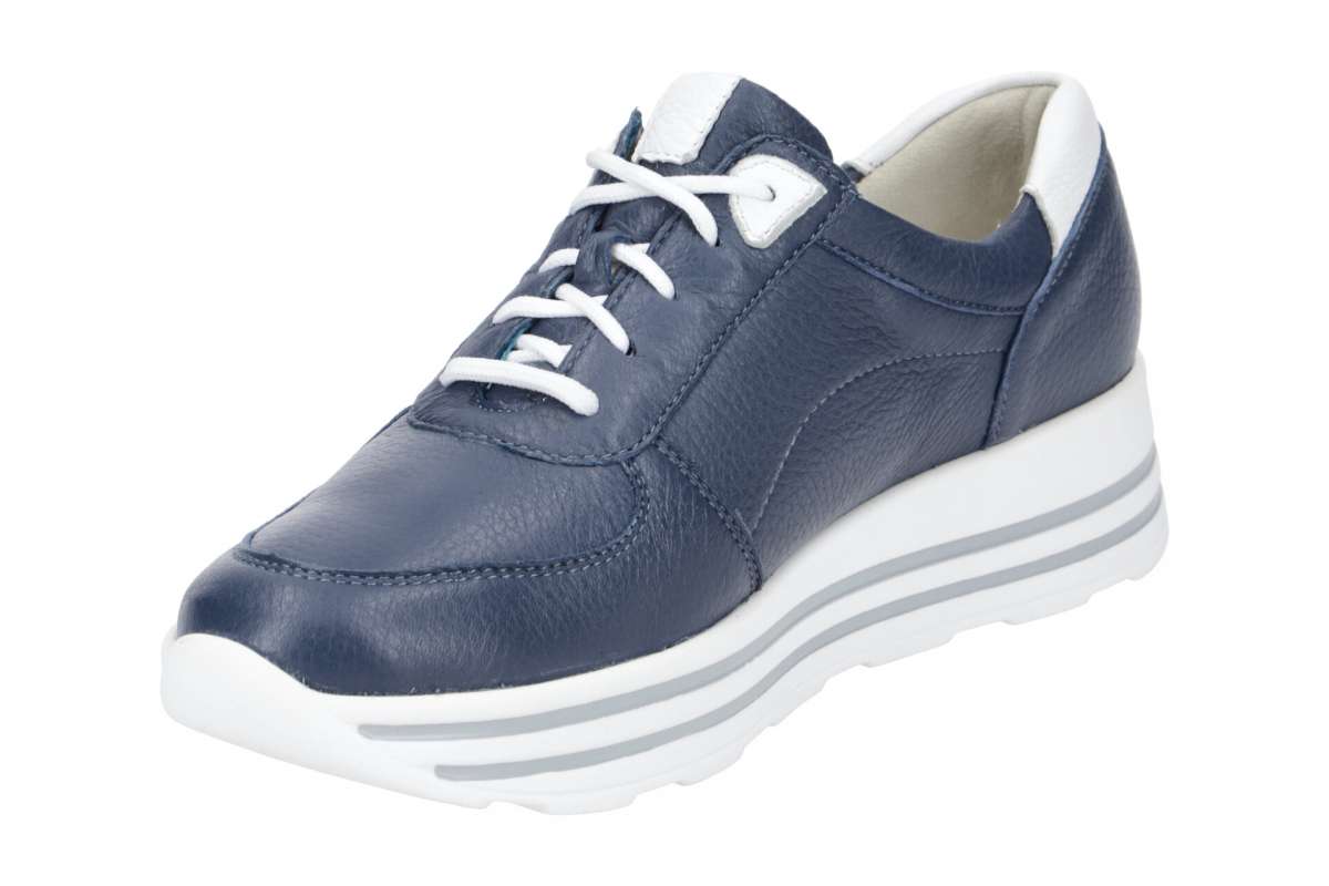 Baskets Waldläufer H-Lana Pour Femme – Largeur H, Fermeture éclair Latérale, Semelle TR-Light Confort