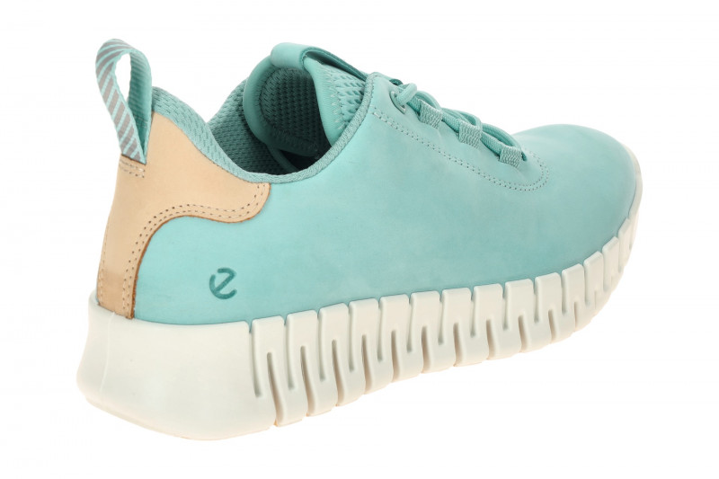 Ecco Gruuv Schuhe türkis blau Damen Sneakers 218203