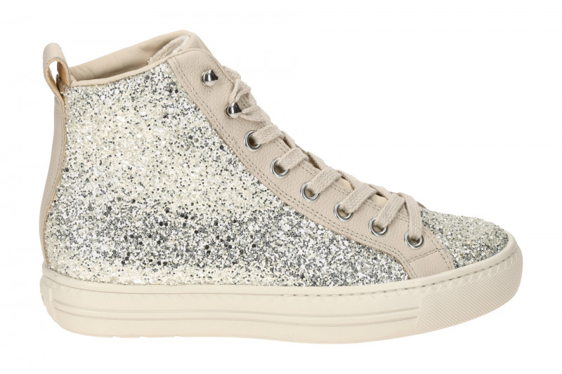 Paul Green 5312 High-Sneaker Schuhe beige Pailletten