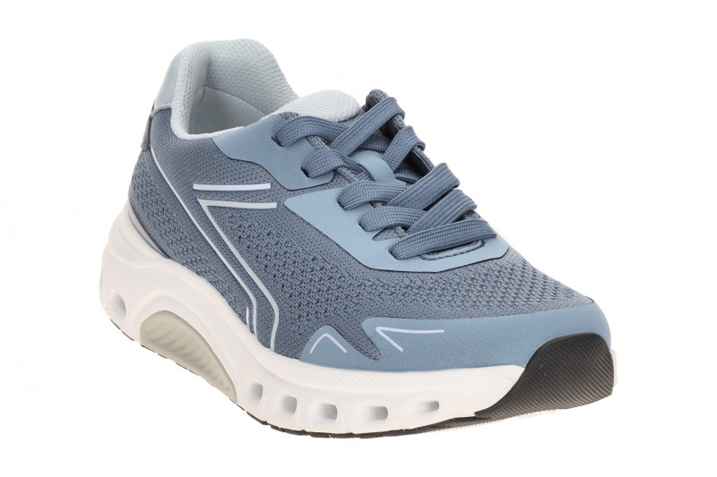Gabor RollingSoft Schuhe blau Häkeloptik 86.984.26