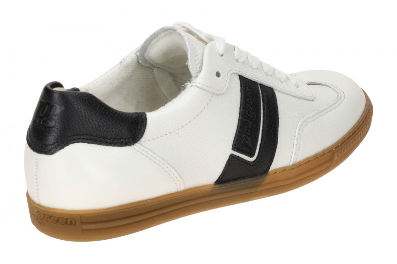 Paul Green Sneaker Schuhe weiß schwarz 5450