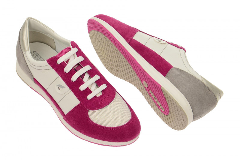 Geox Avery Schuhe pink weiß - D52H5B