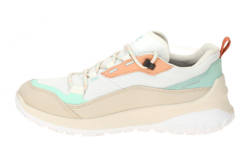 Ecco Ult-Trn Schuhe Damen weiß beige Waterproof 824253