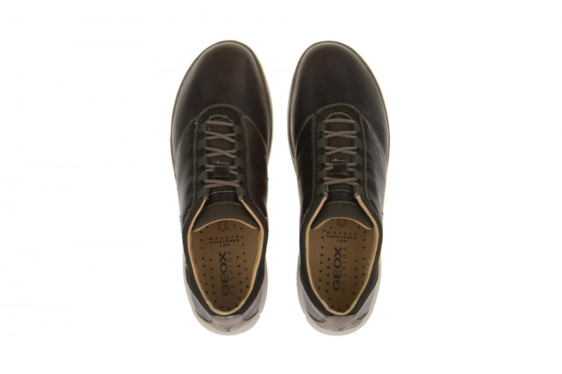 Geox Nebula Schnür Schuhe braun U52D7A