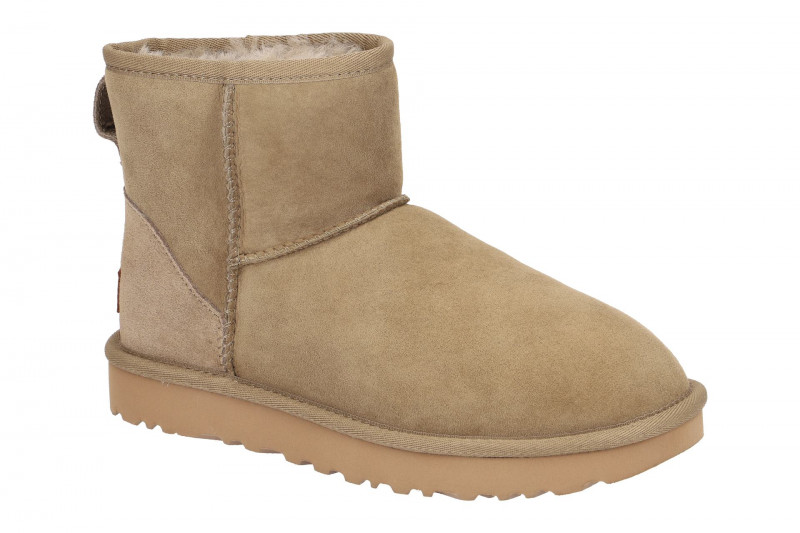 UGG Classic Mini II Stiefel grün antilope