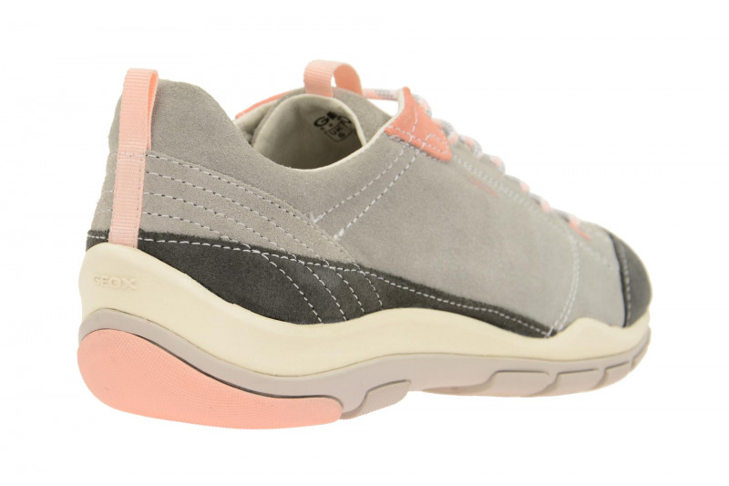 Geox Respira Kander B Sneakers in hellgrau Outdoor Halbschuhe