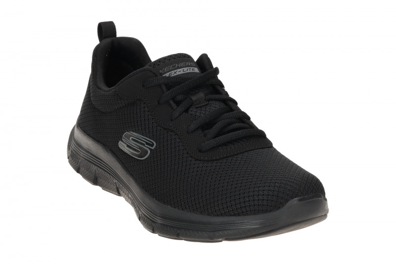 Skechers Flex Appeal Schuhe Sneaker schwarz 149303