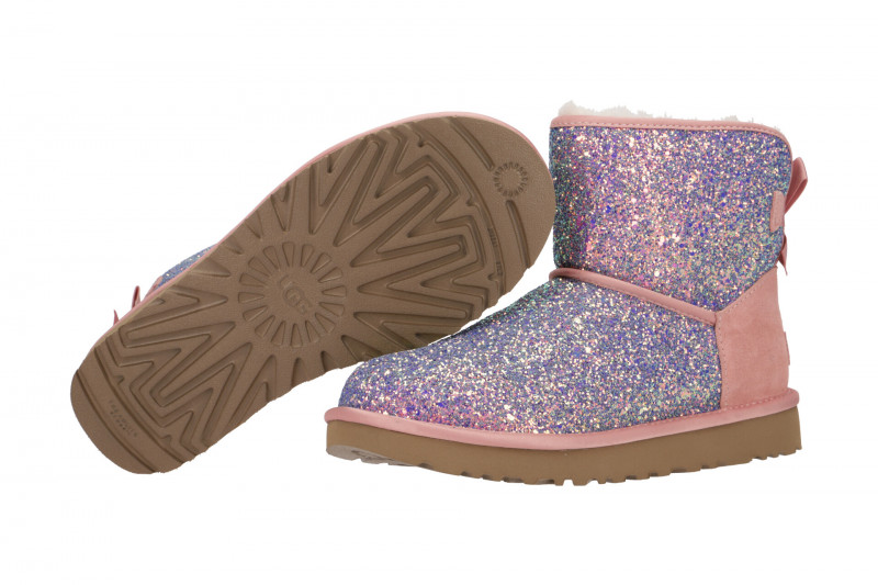 UGG Stiefel pink quartz Classic Mini Bow Cosmos