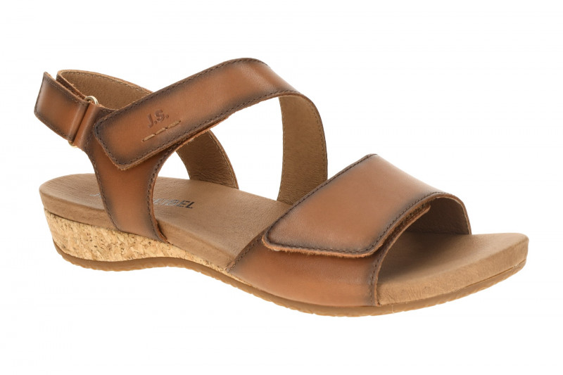 Josef Seibel Keil Sandale Fleur 01 braun Riemchen 88201