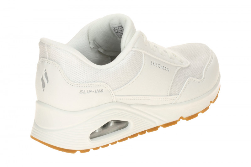 Skechers Uno Schuhe Slipper weiß Sneakers Slip-Ins 177117