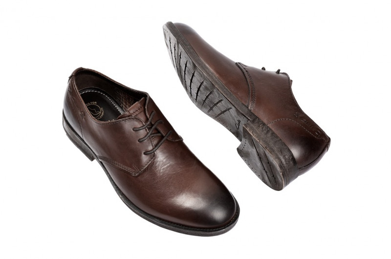 Clarks Goby Walk Schuhe in dunkelbraun 20355032