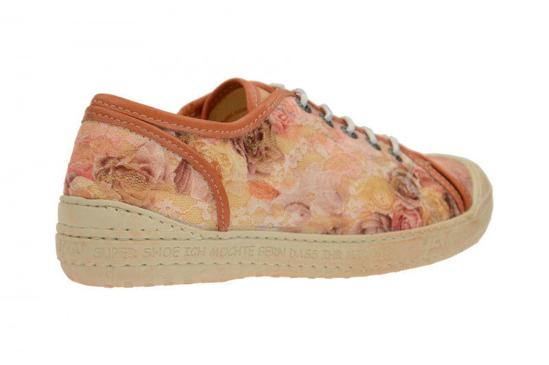 Eject Dass Schuhe orange Blumenmuster
