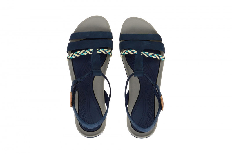 Clarks Tealite Grace Damen Sandale blau