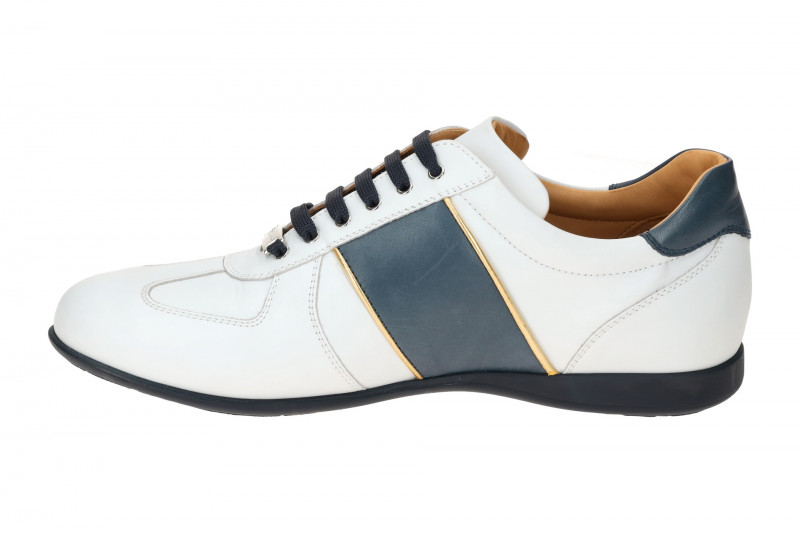 Galizio Torresi Sneakers Schuhe weiß blau gold 310300