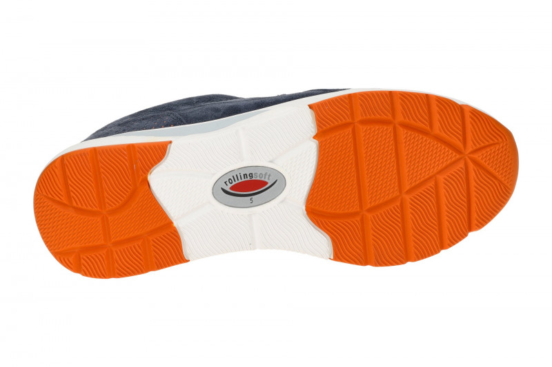 Gabor RollingSoft Schuhe blau orange 46.876.36