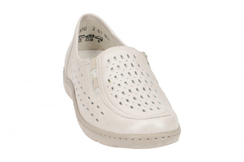 Waldläufer Henni Slipper Damen grau perl 496501