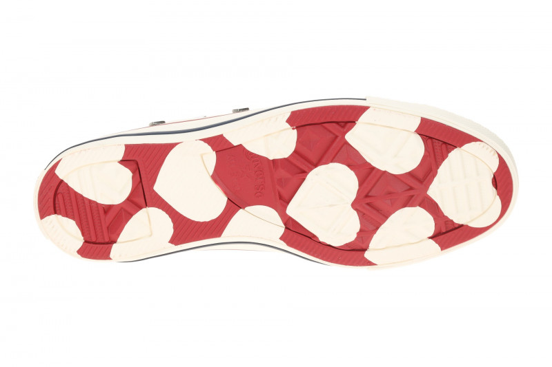 Converse Schuhe Chuck Taylor All Star Hi weiß creme Herzen