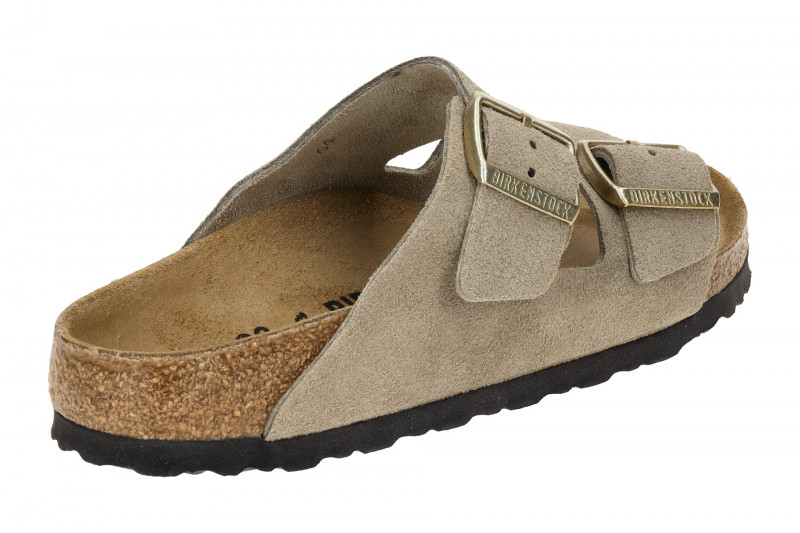 Birkenstock Arizona BS Pantolette beige Glitzer SCHMAL 1030269