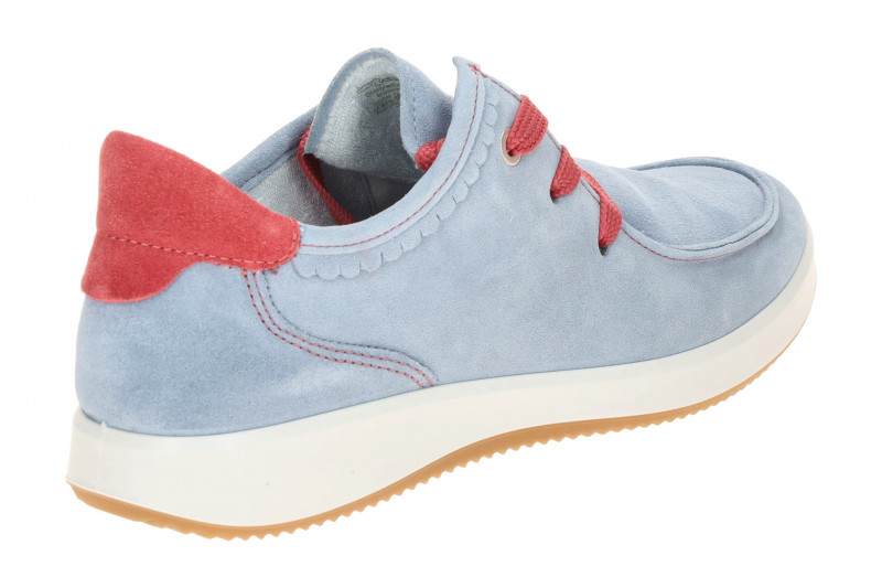 ARA Roma Schuhe Mokassin hellblau H-Weite 12-23918