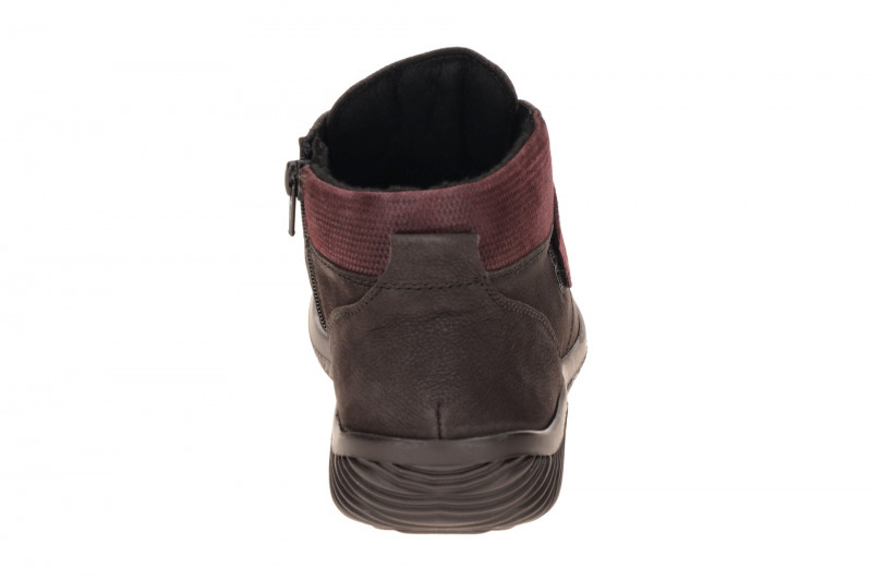 Waldläufer Roya Stiefelette dunkelbraun Klett K-Weite