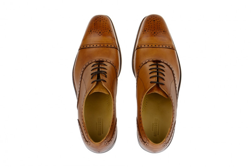 Gordon & Bros Lucquin Schuhe braun tan Rahmengenäht 2830
