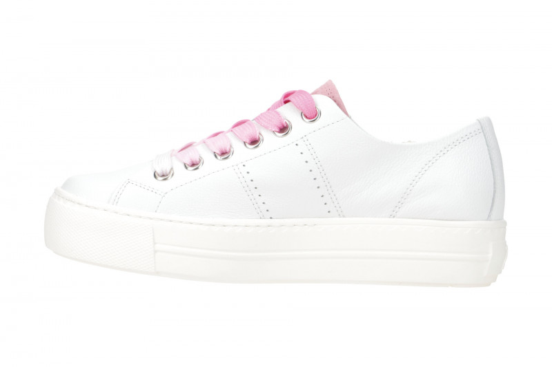 Paul Green Sneaker Schuhe weiß rosa 5247