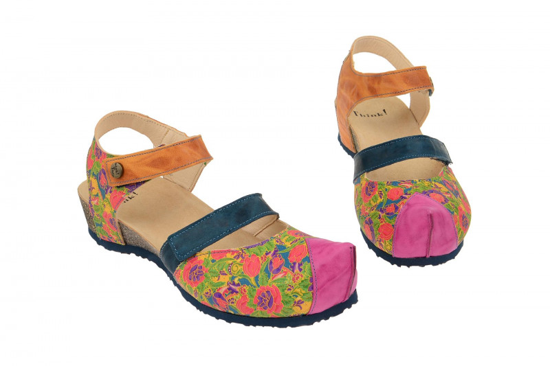 Think Kessy Sandale bunt Blumen 0-80376-99