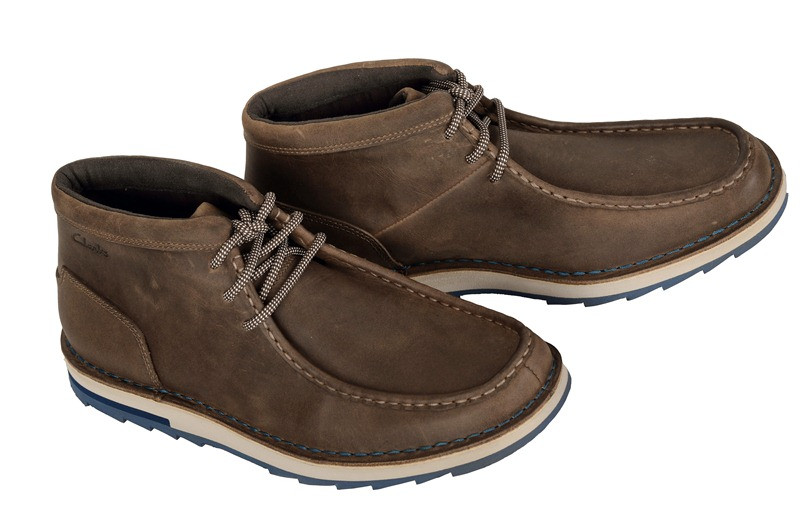 Clarks Mumford Flok Schuhe in tabacco dunkelbraun Boots