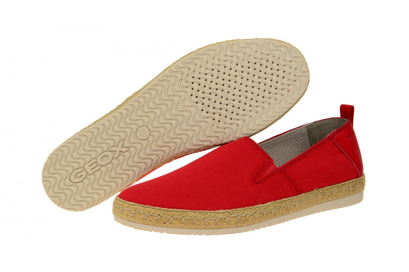 Geox Copacabana Schuhe rot Espadrille