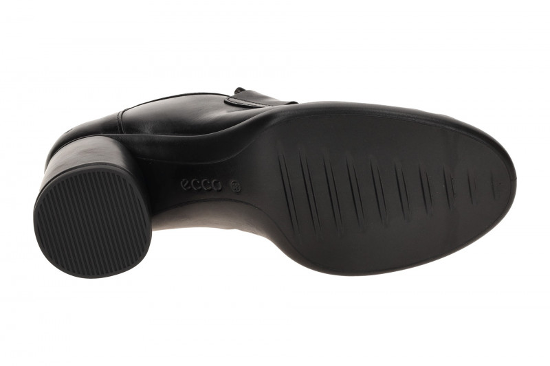 Ecco Sculpted Hochfront Pumps Loafer schwarz 222673