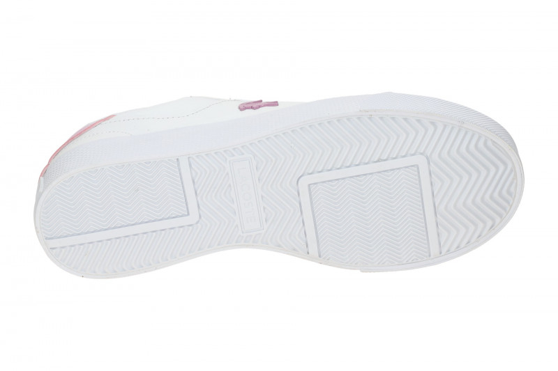 Lacoste Ziane Plateau Sneakers Schuhe weiß pink Damen 0021