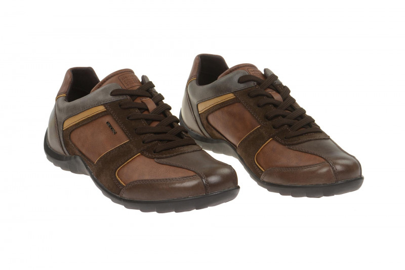 Geox Respira Pavel B Sneakers im braun mix Herrenschuhe