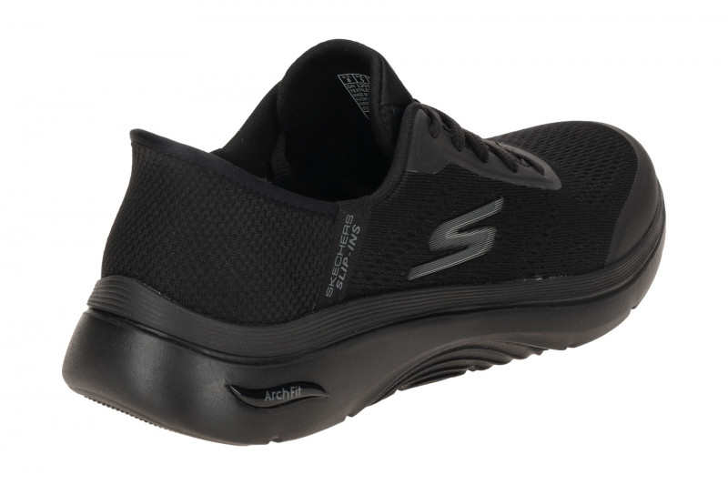 Skechers Go Walk Arch Fit Schuhe schwarz Slip-Ins 125319