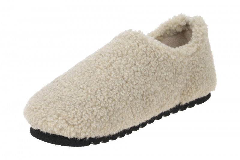 Gabor Hausschuhe beige Schafwolle 33.060.12