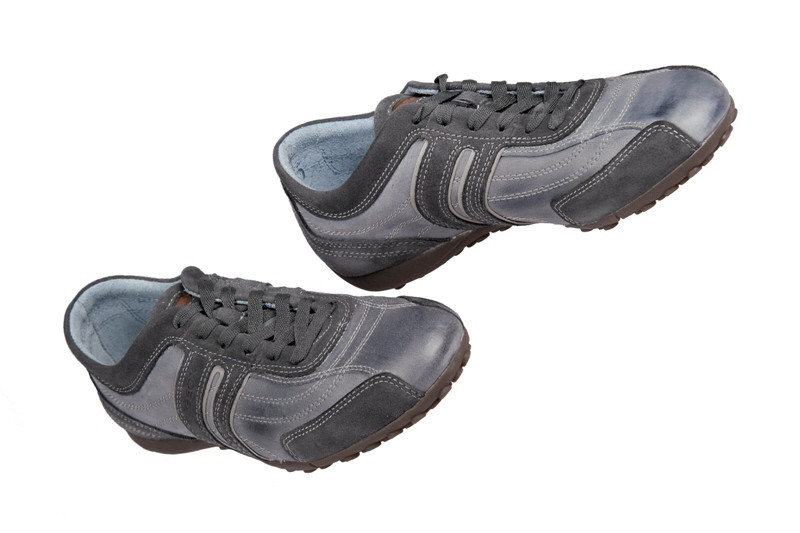 Geox Respira Bis in jeans blau Herren Sneaker