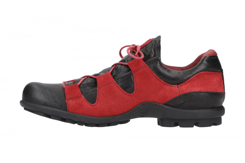 Think Kong Schuhe schwarz rot 657