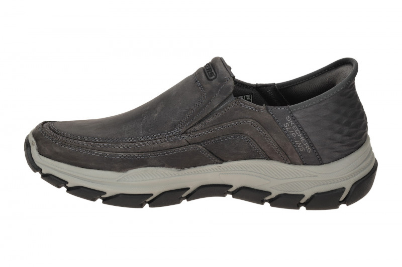 Skechers RESPECTED Schuhe grau SLIP-INS 204810
