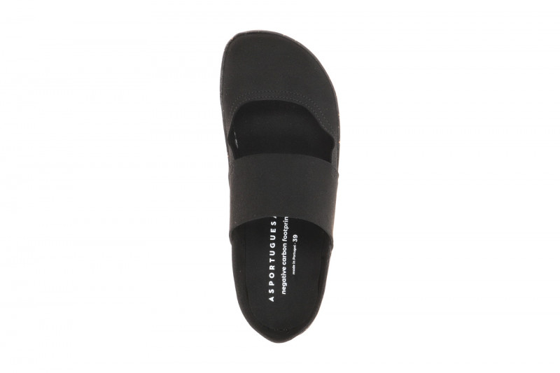 Asportuguesas Cana Pantoletten Damen schwarz Clogs